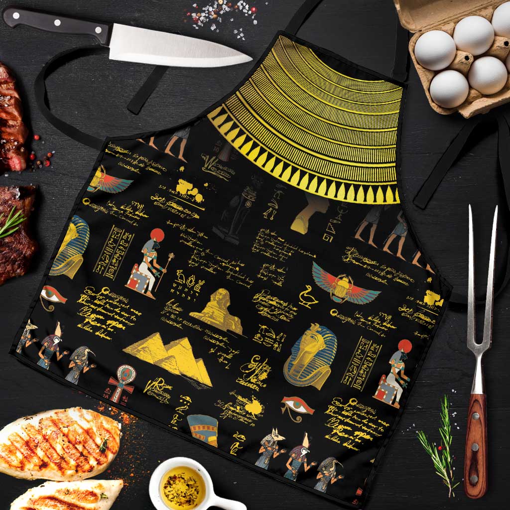 Ancient Egypt and Hieroglyphs Apron