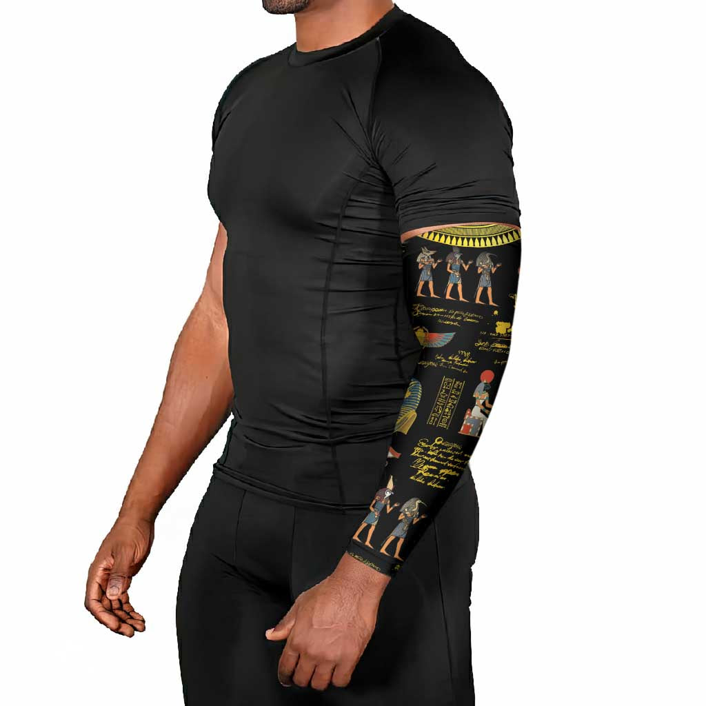 Ancient Egypt and Hieroglyphs Arm Sleeves