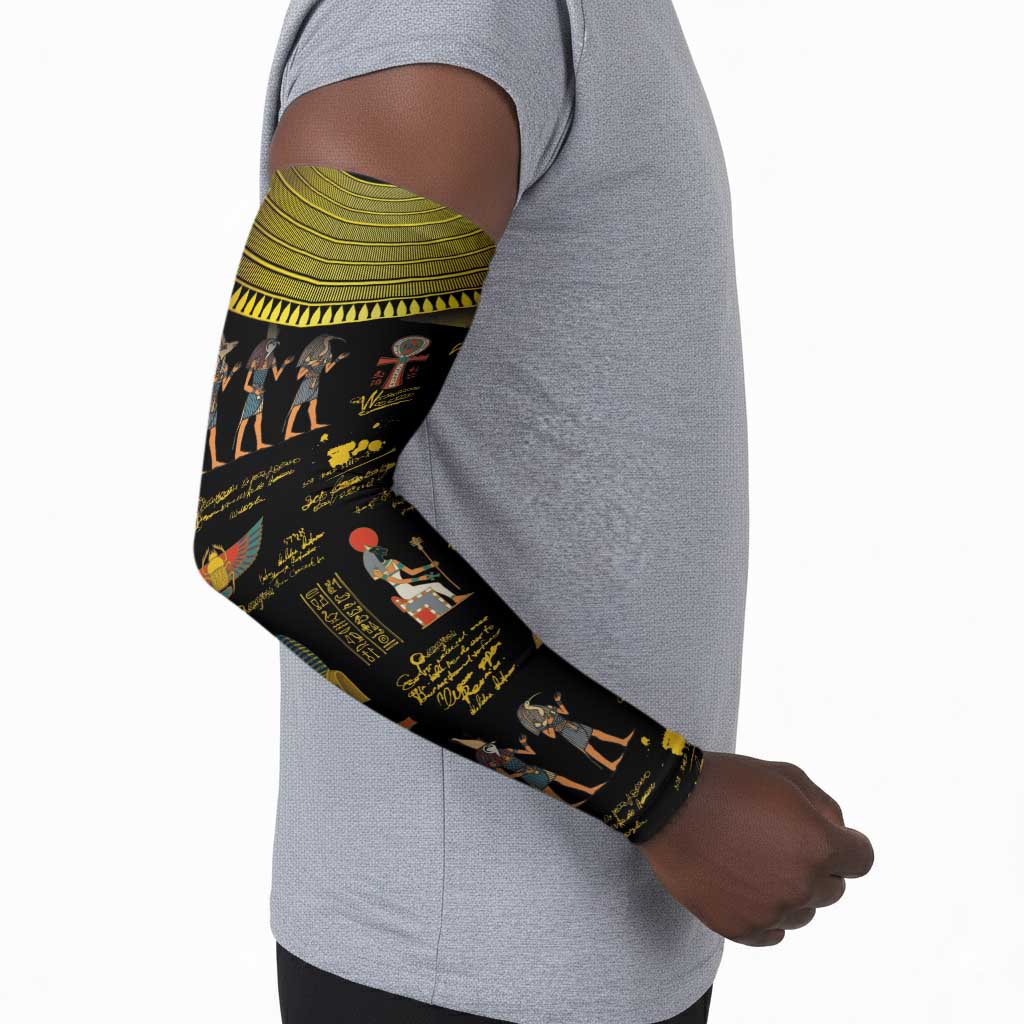 Ancient Egypt and Hieroglyphs Arm Sleeves