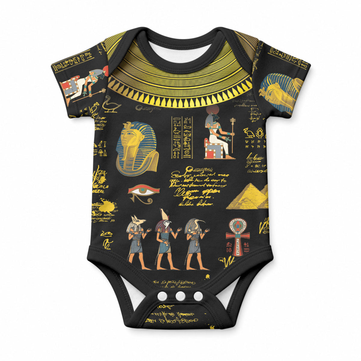 Ancient Egypt and Hieroglyphs Baby Onesie