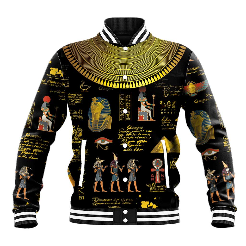 Ancient Egypt and Hieroglyphs Baseball Jacket LT9