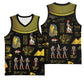 Ancient Egypt and Hieroglyphs Basketball Jersey LT9