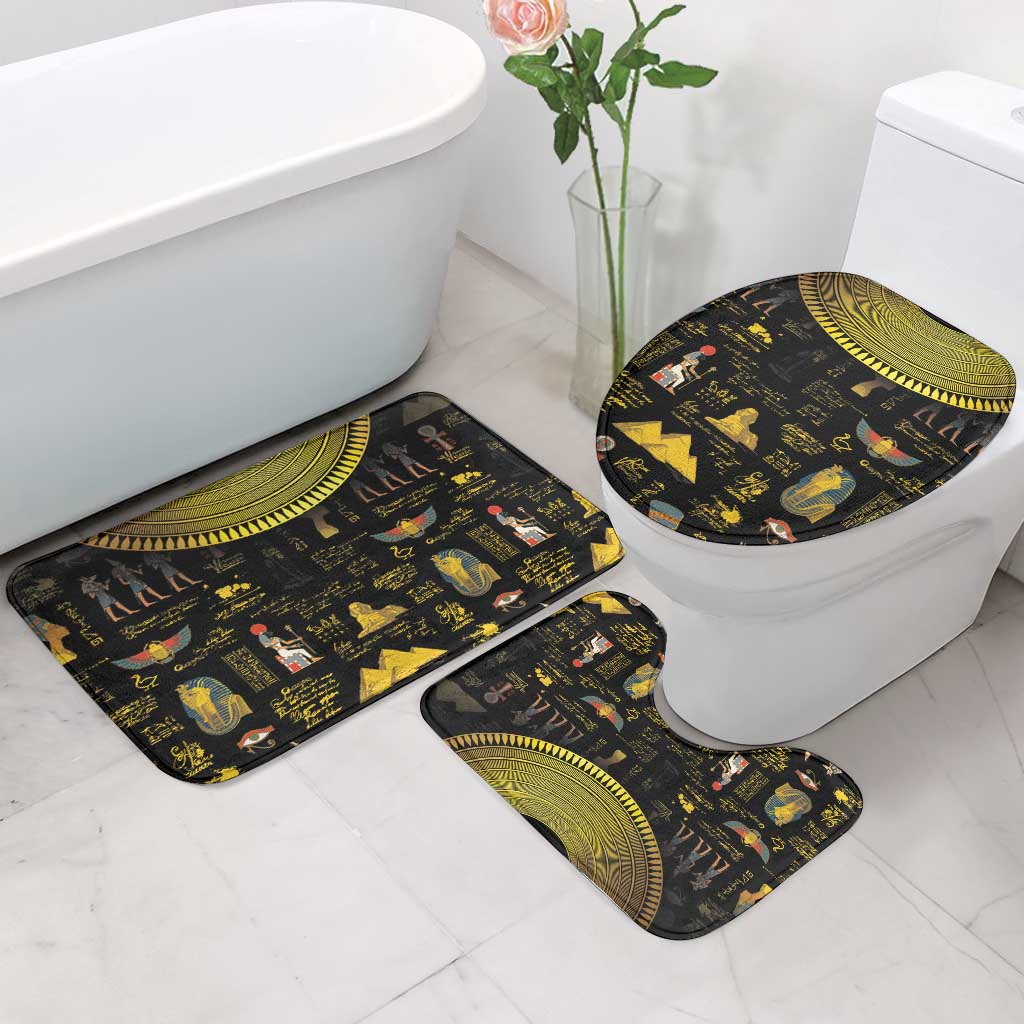 Ancient Egypt and Hieroglyphs Bathroom Set