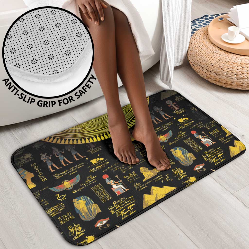 Ancient Egypt and Hieroglyphs Bathroom Set