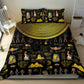 Ancient Egypt and Hieroglyphs Bedding Set