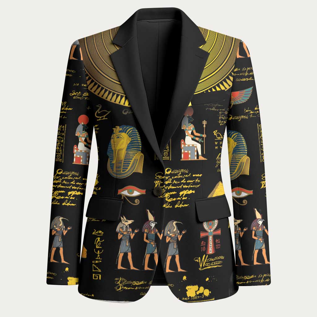 Ancient Egypt and Hieroglyphs Blazer