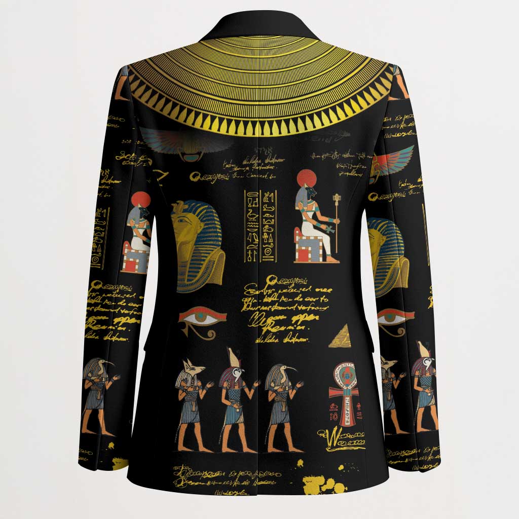 Ancient Egypt and Hieroglyphs Blazer