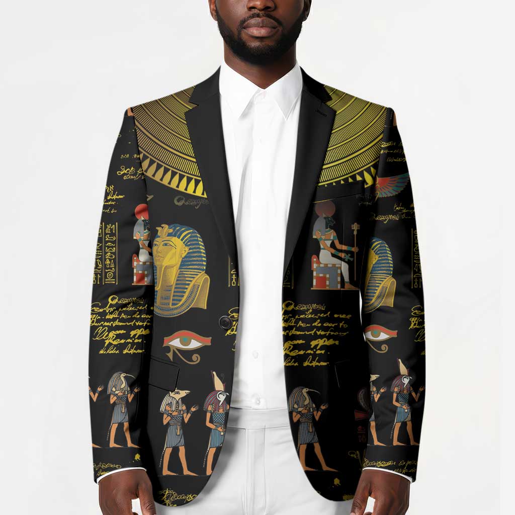 Ancient Egypt and Hieroglyphs Blazer