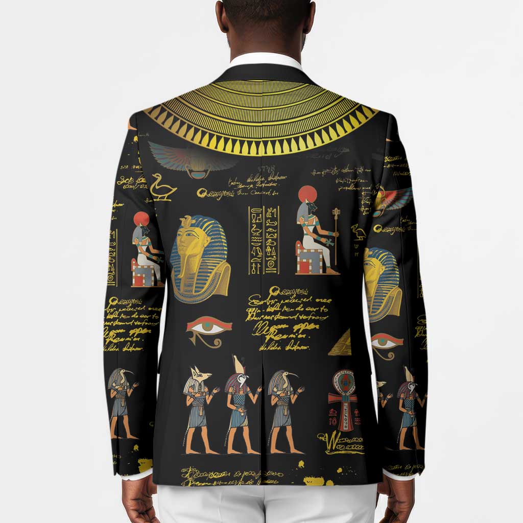 Ancient Egypt and Hieroglyphs Blazer