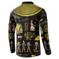 Ancient Egypt and Hieroglyphs Button Sweatshirt