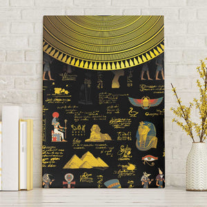 Ancient Egypt and Hieroglyphs Canvas Wall Art