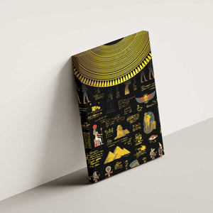 Ancient Egypt and Hieroglyphs Canvas Wall Art