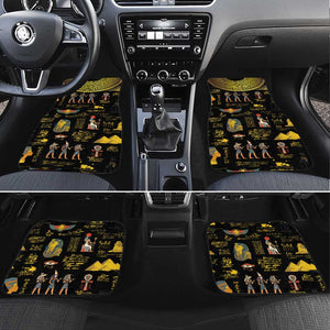 Ancient Egypt and Hieroglyphs Car Mats