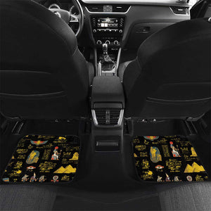 Ancient Egypt and Hieroglyphs Car Mats