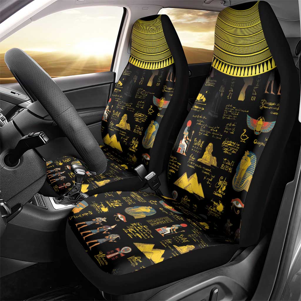 Ancient Egypt and Hieroglyphs Car Seat Cover