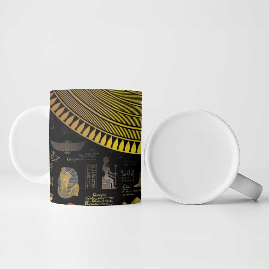Ancient Egypt and Hieroglyphs Ceramic Mug