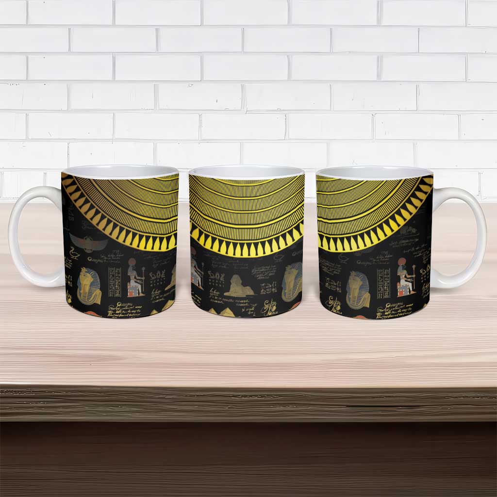 Ancient Egypt and Hieroglyphs Ceramic Mug