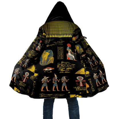 Ancient Egypt and Hieroglyphs Cloak