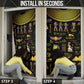 Ancient Egypt and Hieroglyphs Door Cover