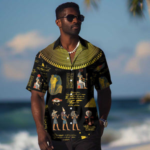 Ancient Egypt and Hieroglyphs Hawaiian Shirt