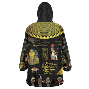 Ancient Egypt and Hieroglyphs KId Wearable Blanket Hoodie