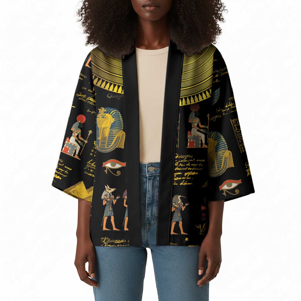 Ancient Egypt and Hieroglyphs Kimono