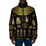 Ancient Egypt and Hieroglyphs Padded Jacket