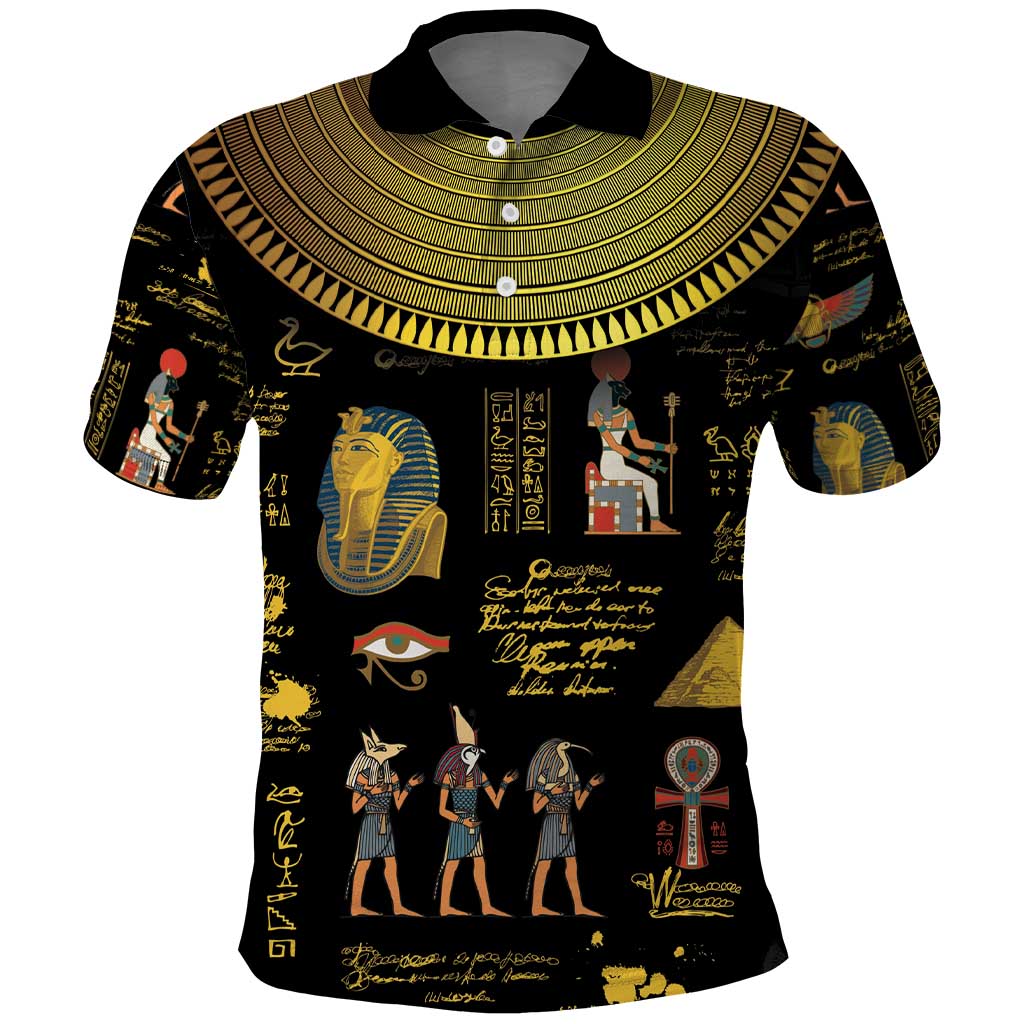 Ancient Egypt and Hieroglyphs Polo Shirt