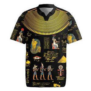 Ancient Egypt and Hieroglyphs Rugby Jersey