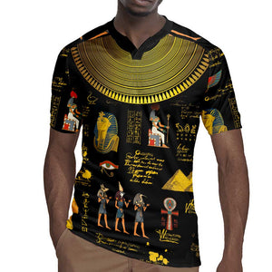 Ancient Egypt and Hieroglyphs Rugby Jersey