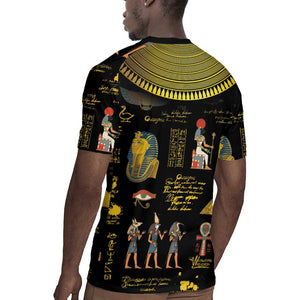 Ancient Egypt and Hieroglyphs Rugby Jersey