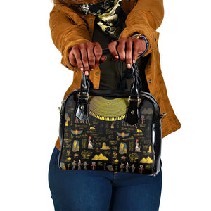 Ancient Egypt and Hieroglyphs Shoulder Handbag