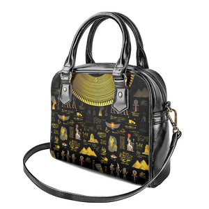 Ancient Egypt and Hieroglyphs Shoulder Handbag