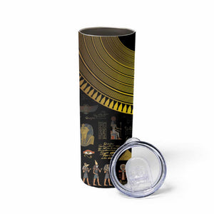 Ancient Egypt and Hieroglyphs Skinny Tumbler