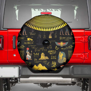 Ancient Egypt and Hieroglyphs Spare Tire Cover