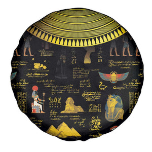 Ancient Egypt and Hieroglyphs Spare Tire Cover