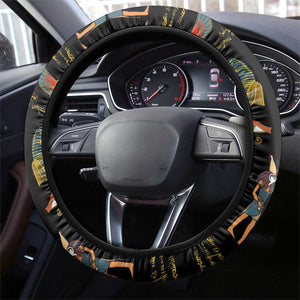 Ancient Egypt and Hieroglyphs Steering Wheel Cover