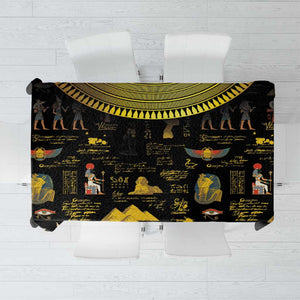 Ancient Egypt and Hieroglyphs Tablecloth