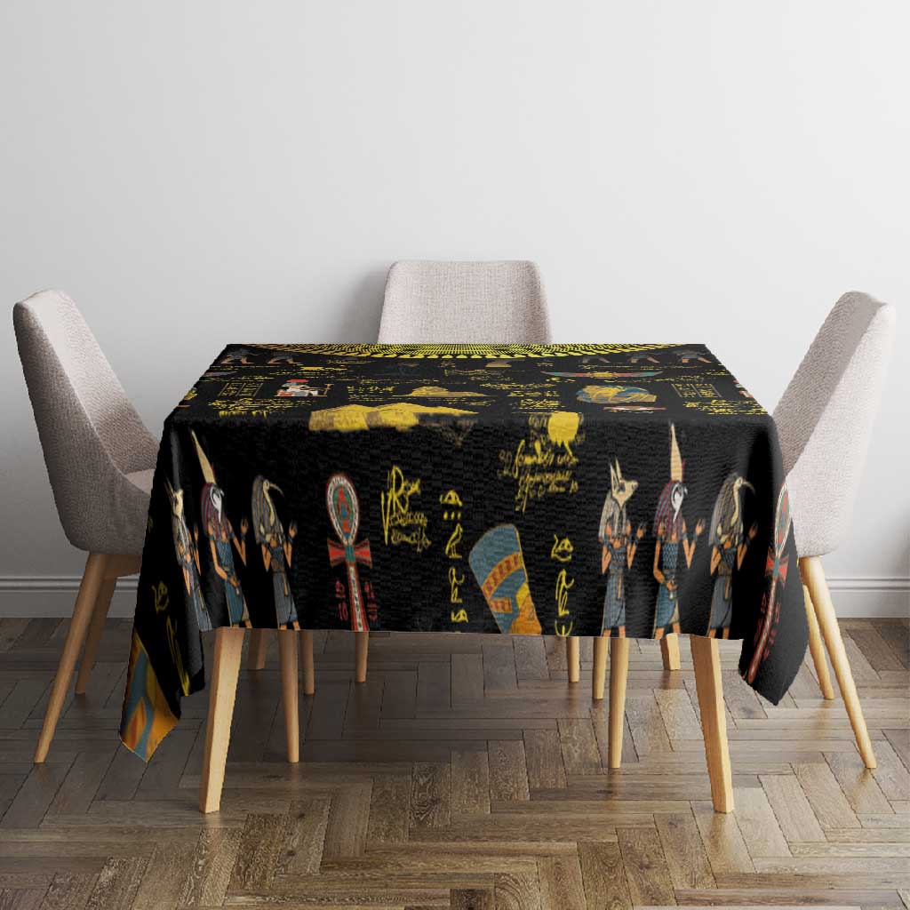 Ancient Egypt and Hieroglyphs Tablecloth