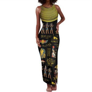 Ancient Egypt and Hieroglyphs Tank Maxi Dress