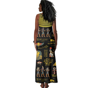 Ancient Egypt and Hieroglyphs Tank Maxi Dress