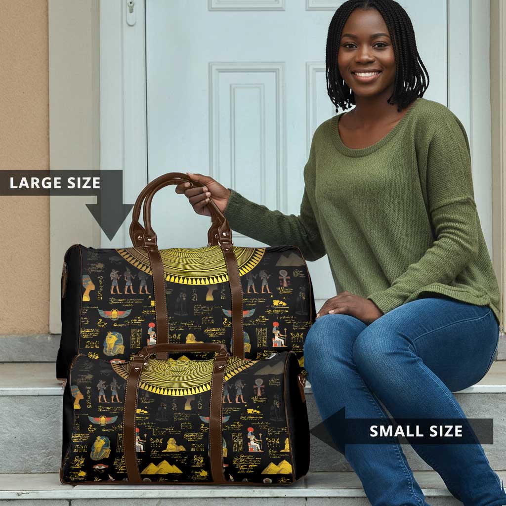 Ancient Egypt and Hieroglyphs Travel Bag