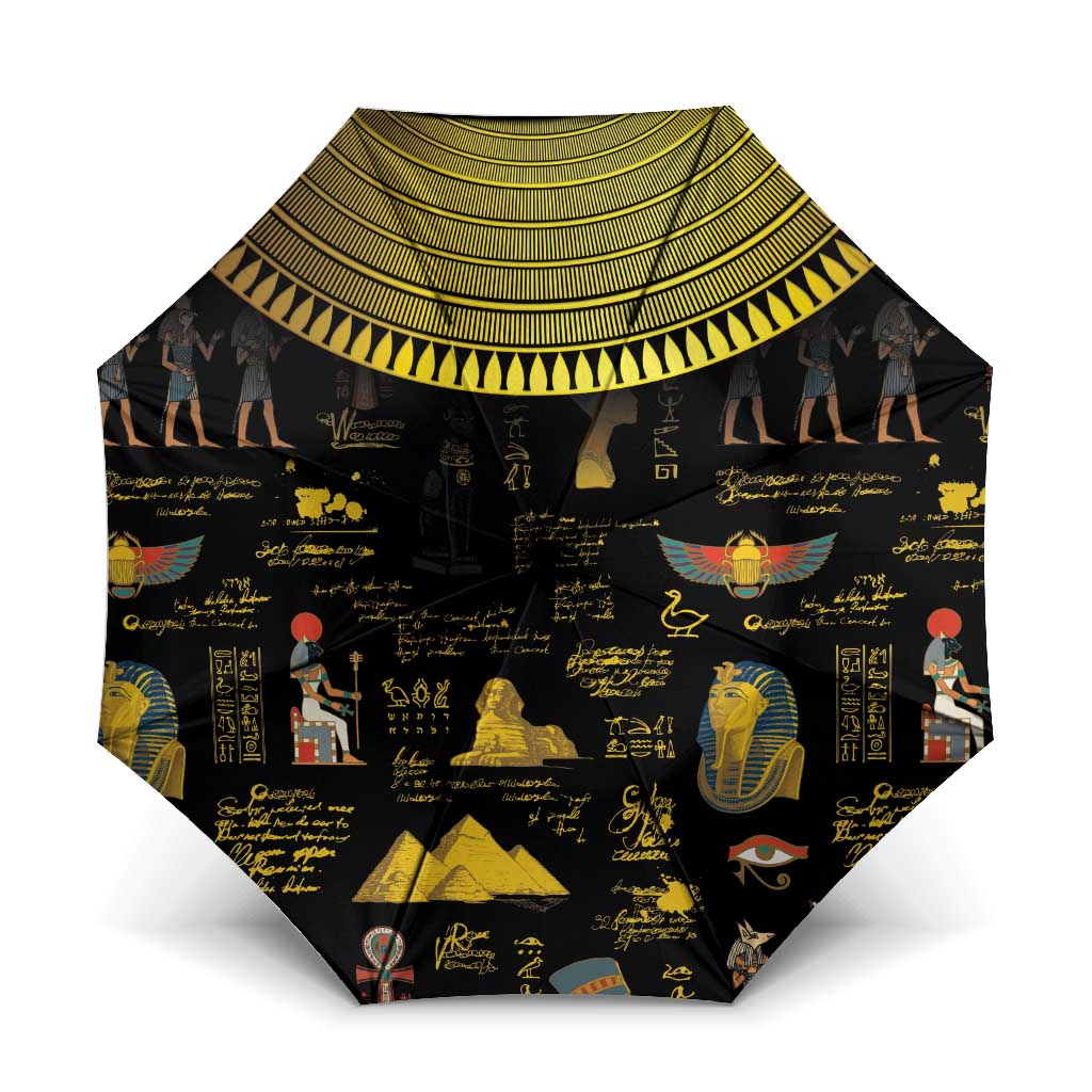 Ancient Egypt and Hieroglyphs Umbrella