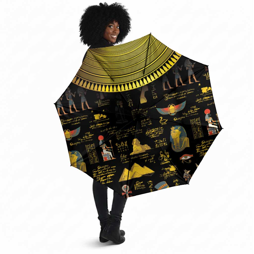 Ancient Egypt and Hieroglyphs Umbrella
