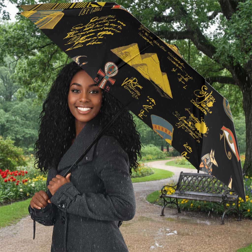 Ancient Egypt and Hieroglyphs Umbrella