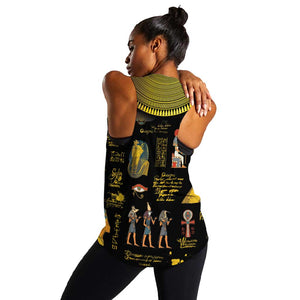 Ancient Egypt and Hieroglyphs Women Racerback Tank