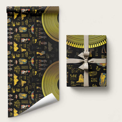 Ancient Egypt and Hieroglyphs Wrapping Paper - African Pride