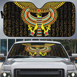Ancient Egyptian Auto Sun Shade Symbol of Horus The Falcon God