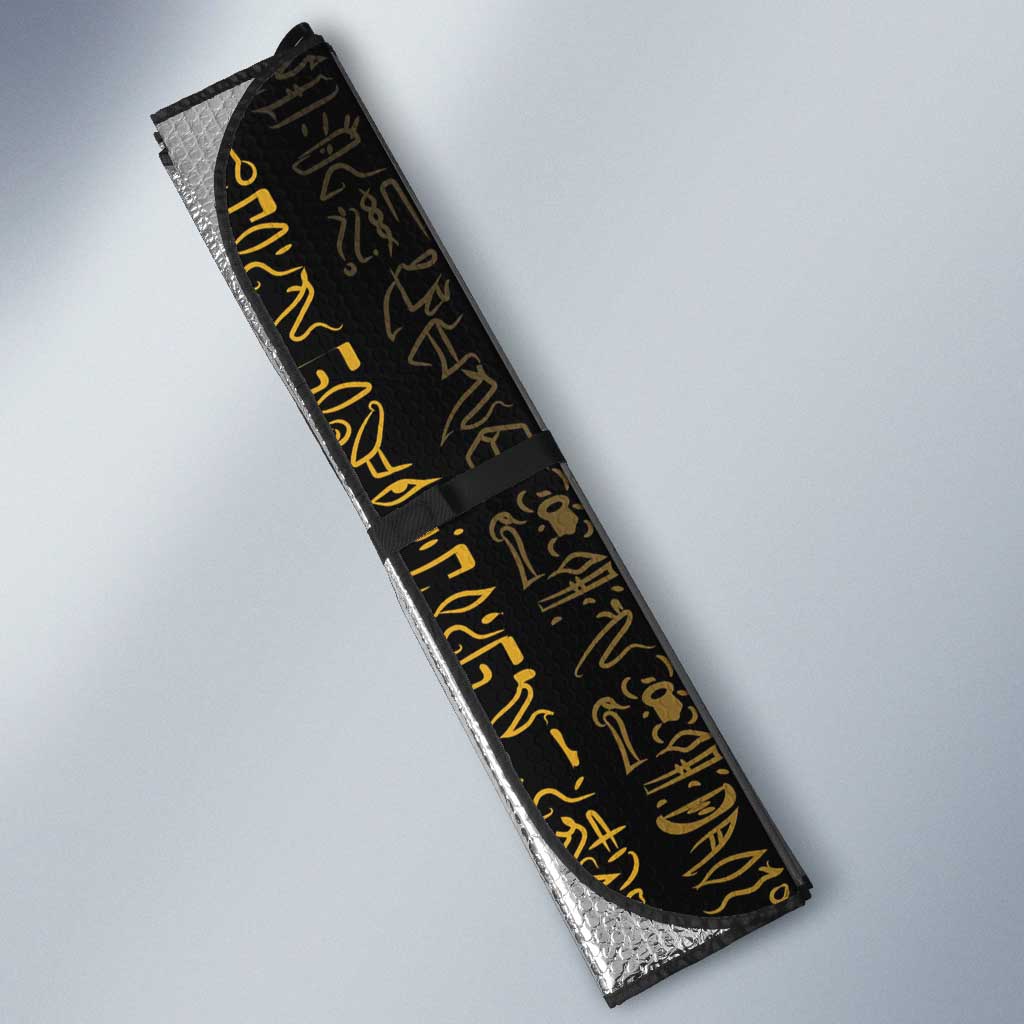 Ancient Egyptian Auto Sun Shade Symbol of Horus The Falcon God