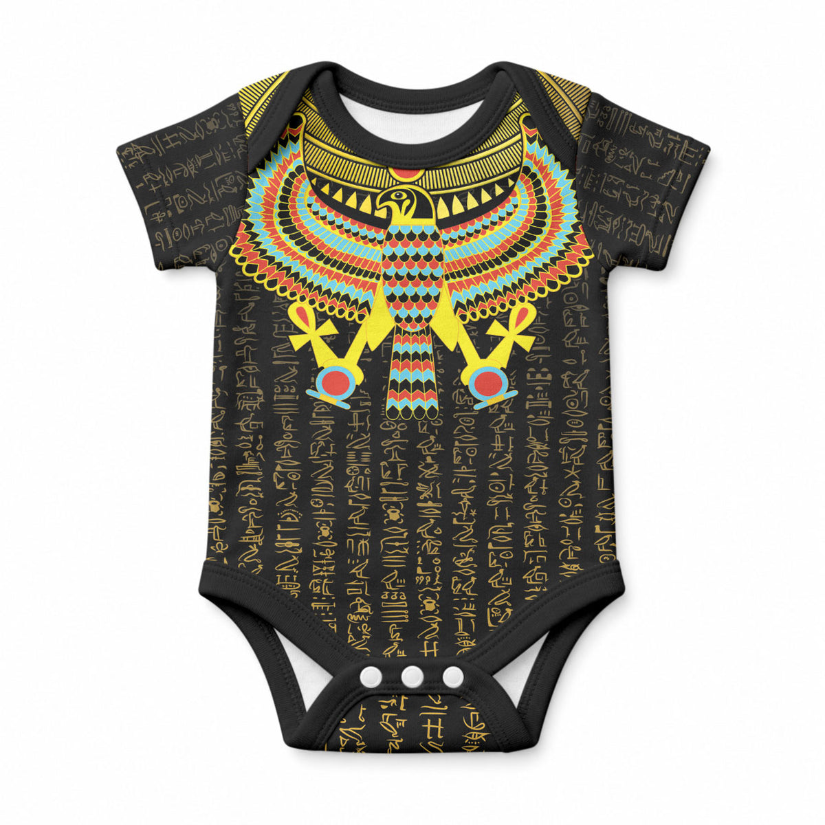 Ancient Egyptian Baby Onesie Symbol of Horus The Falcon God